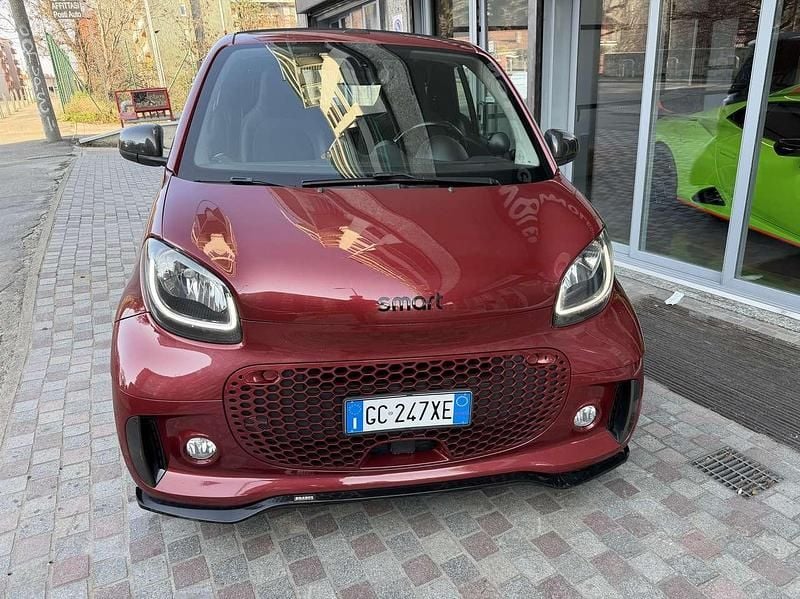 Usata Smart ForTwo Cabrio Brabus Xclusive 109 CV (80 kW) 2017 Rosso Cabrio
