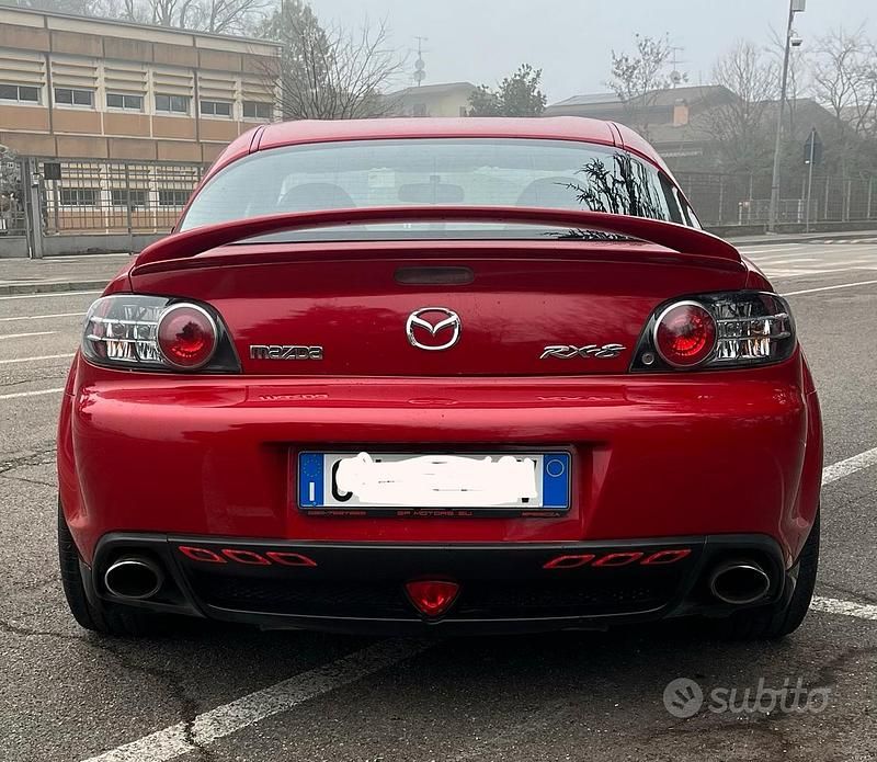 Usata Mazda RX8 246 CV (180 kW) 2004 Rosso Coupé