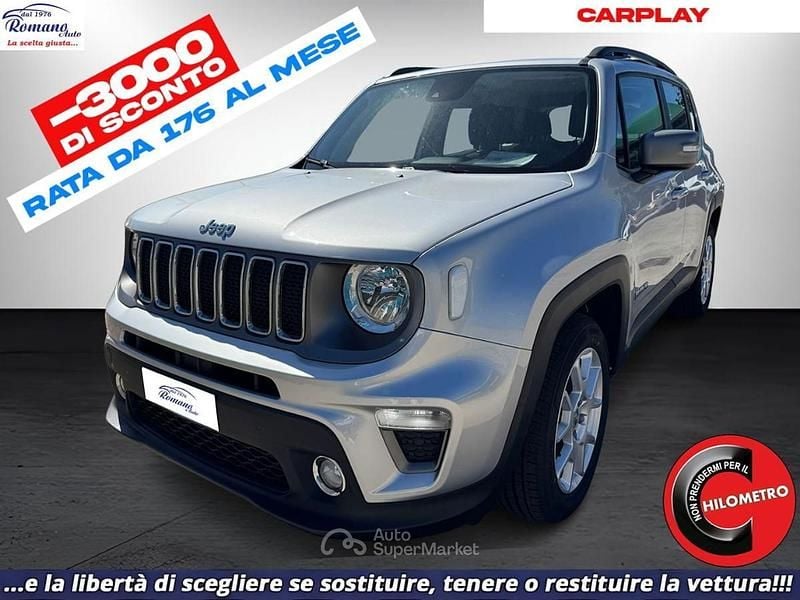 Grigio Usata 2020 Jeep Renegade Limited SUV | 16.990 € (Ottimo prezzo) - Immagine 1/3