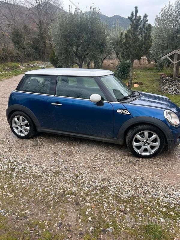 Usata Mini Cooper 2008 Blu Utilitaria