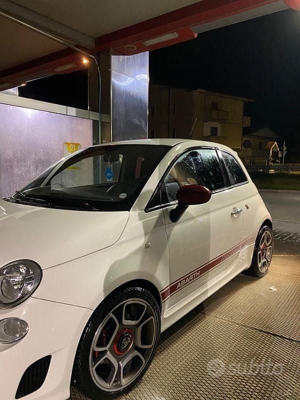 Usata Abarth 500 155 CV (114 kW) 2011 Bianco Utilitaria