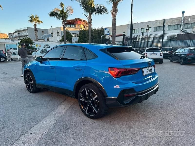 Usata Audi Q3 S-Line 200 CV (147 kW) 2021 Blu SUV