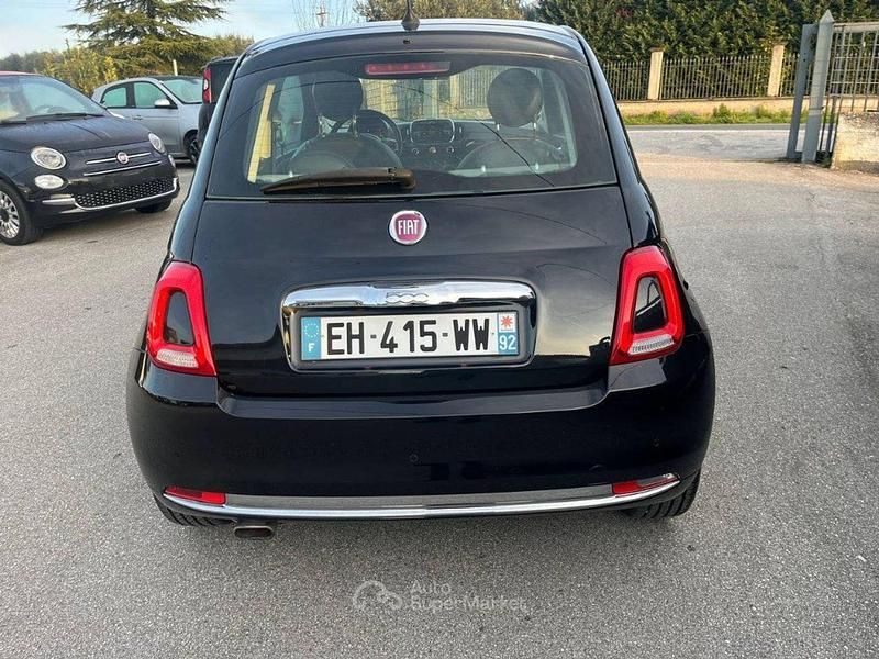 Usata Fiat 500 Lounge 69 CV (50 kW) 2016 Nero Berlina
