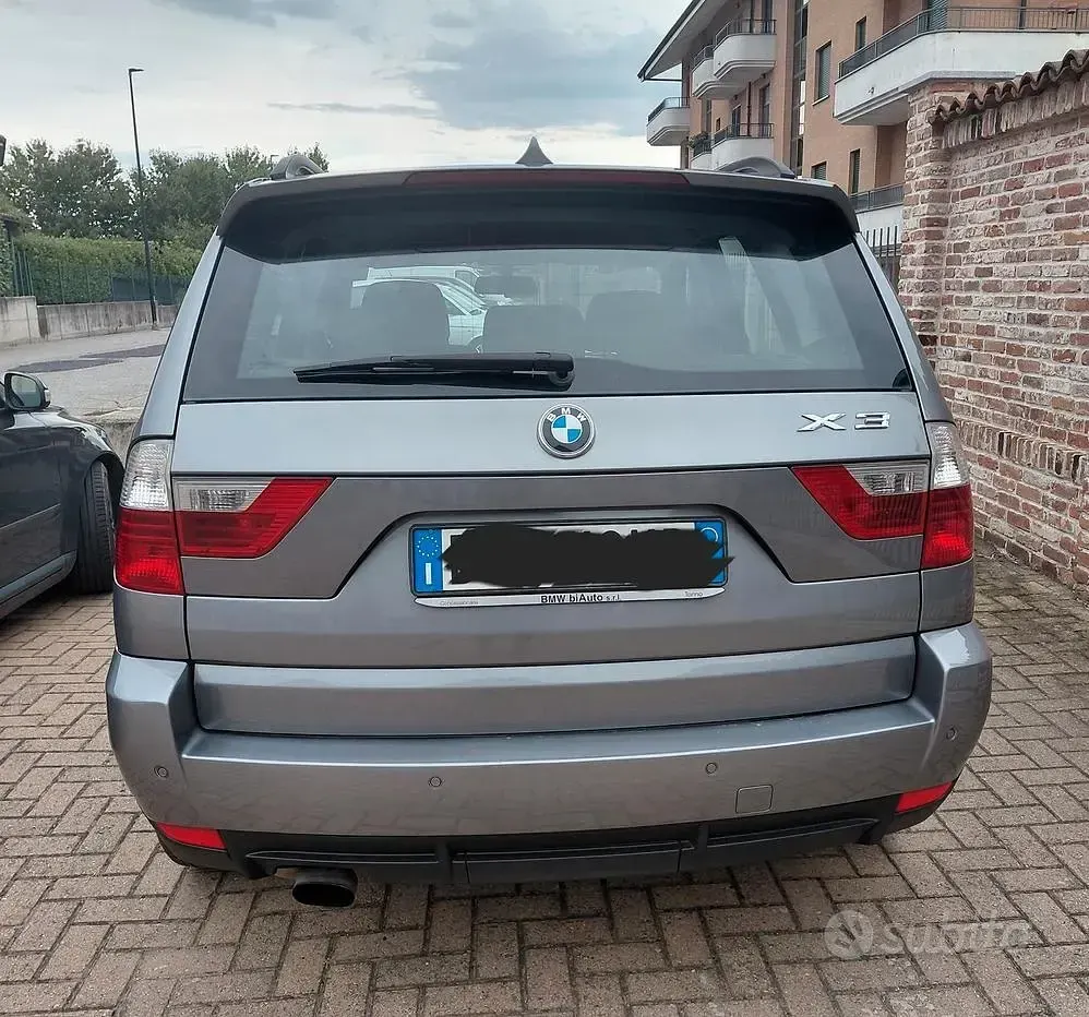 Usata BMW X3 177 CV (130 kW) 2009 Grigio SUV