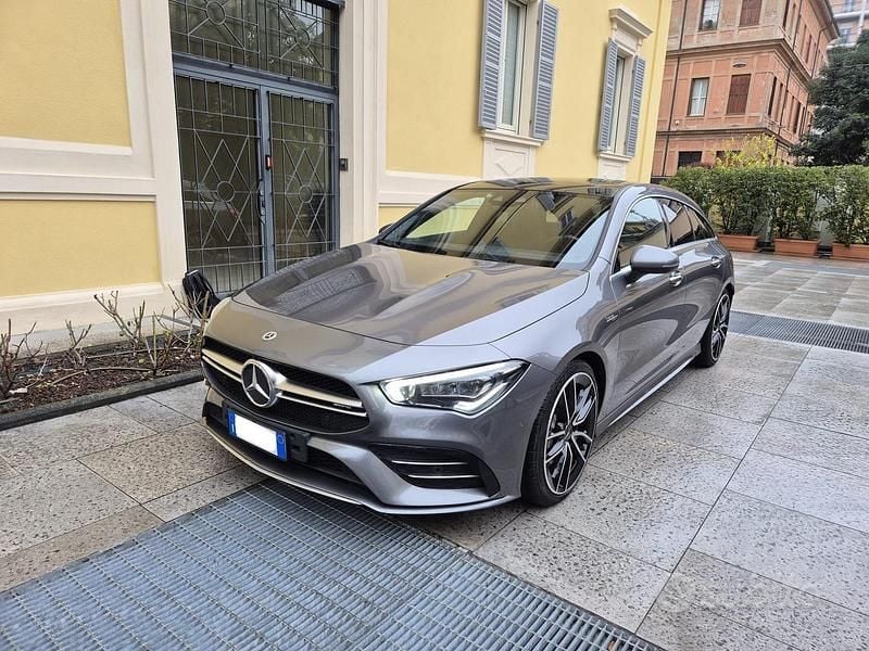 Usata Mercedes CLA35 AMG Shooting Brake AMG 306 CV (225 kW) 2021 Grigio Station wagon