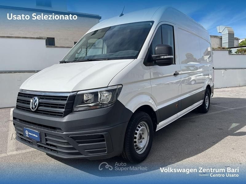Usata VW Crafter Business 140 CV (102 kW) 2021 Bianco Furgone