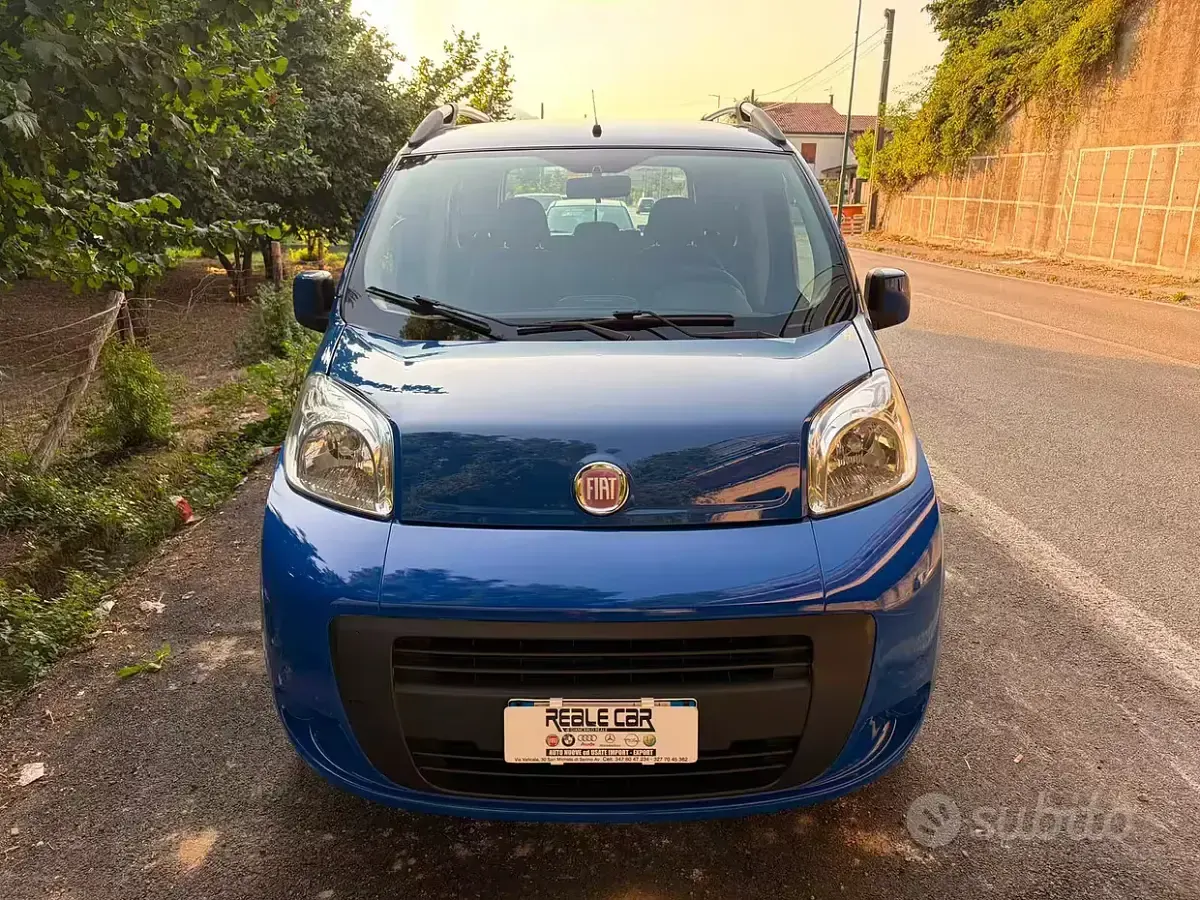 Usata Fiat Qubo Active 75 CV (55 kW) 2014 Bluazzurro Monovolume