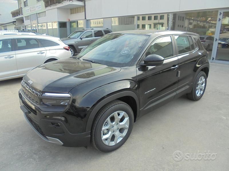 Nuova Jeep Avenger Altitude 101 CV (74 kW) 2025 Nero SUV