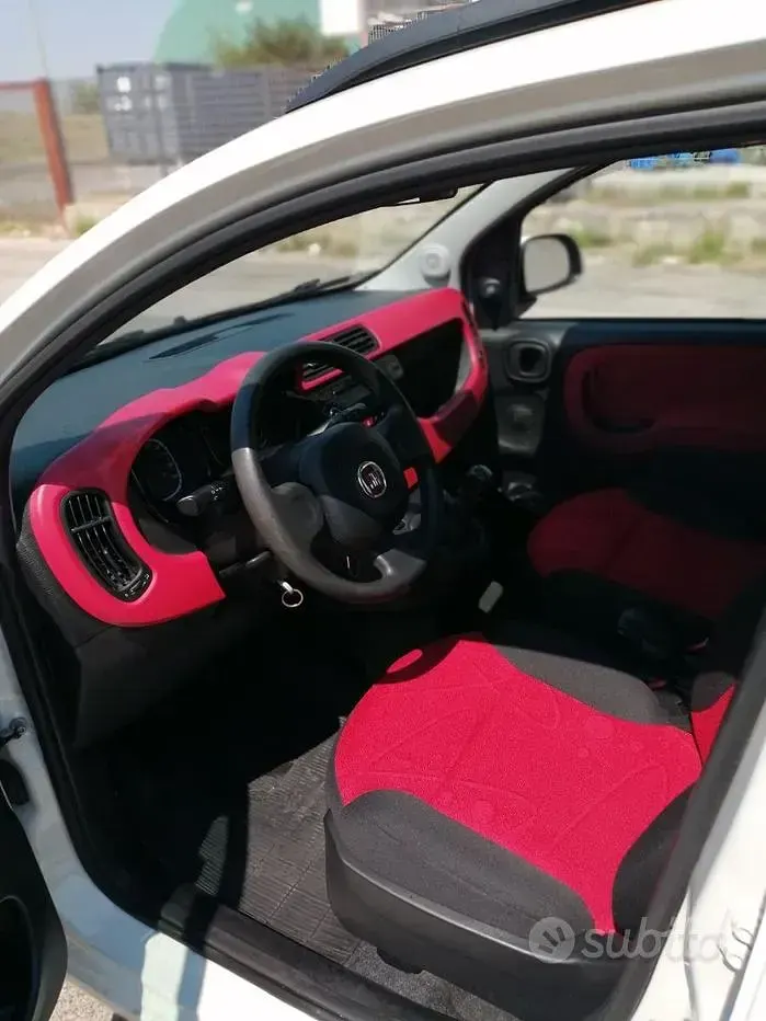 Usata Fiat Panda 69 CV (50 kW) 2012 Bianco Utilitaria