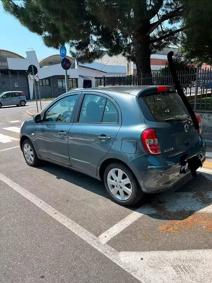 Usata Nissan Micra Acenta 80 CV (58 kW) 2011 Grigio Utilitaria