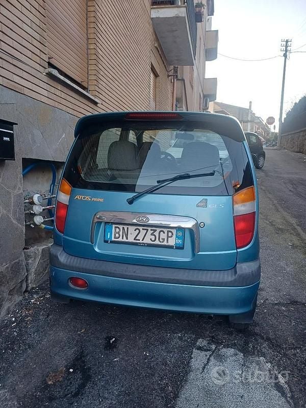 Usata Hyundai Atos 2000 Blu Utilitaria