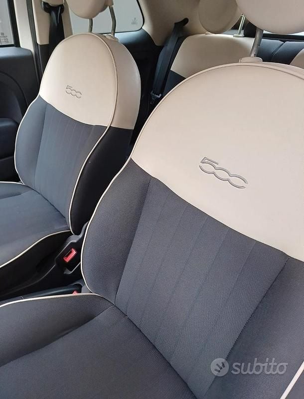 Usata Fiat 500C 69 CV (50 kW) 2013 Bianco Cabrio