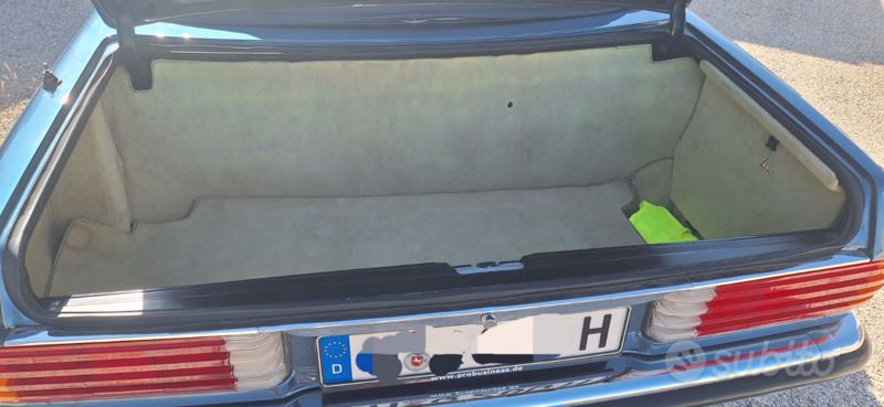 Usata Mercedes SL280 185 CV (136 kW) 1981 Blu/azzurro Cabrio