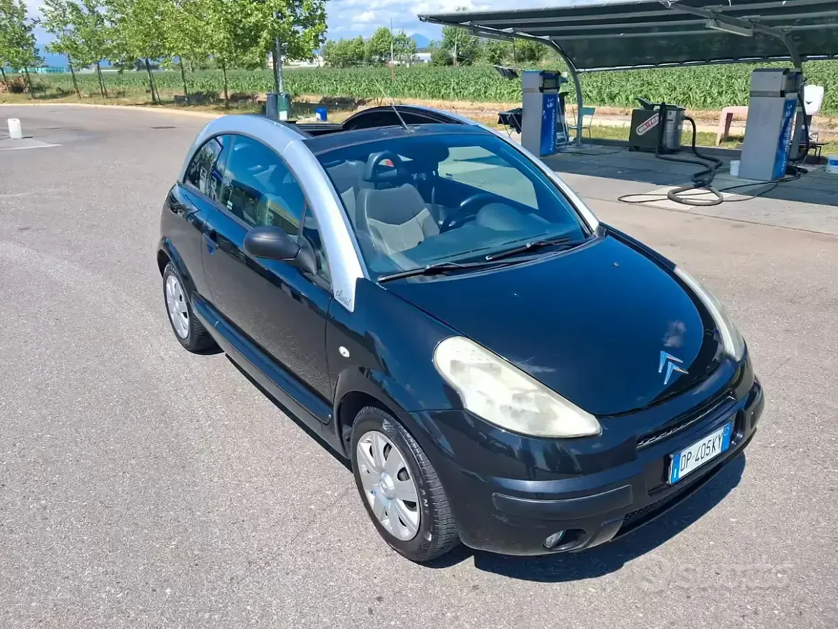 Brugt Citroën C3 Pluriel 73 HK (53 kW) 2008 Sort Cabriolet