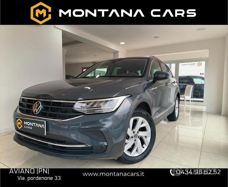 Usata VW Tiguan Life 150 CV (110 kW) 2022 Grigio SUV