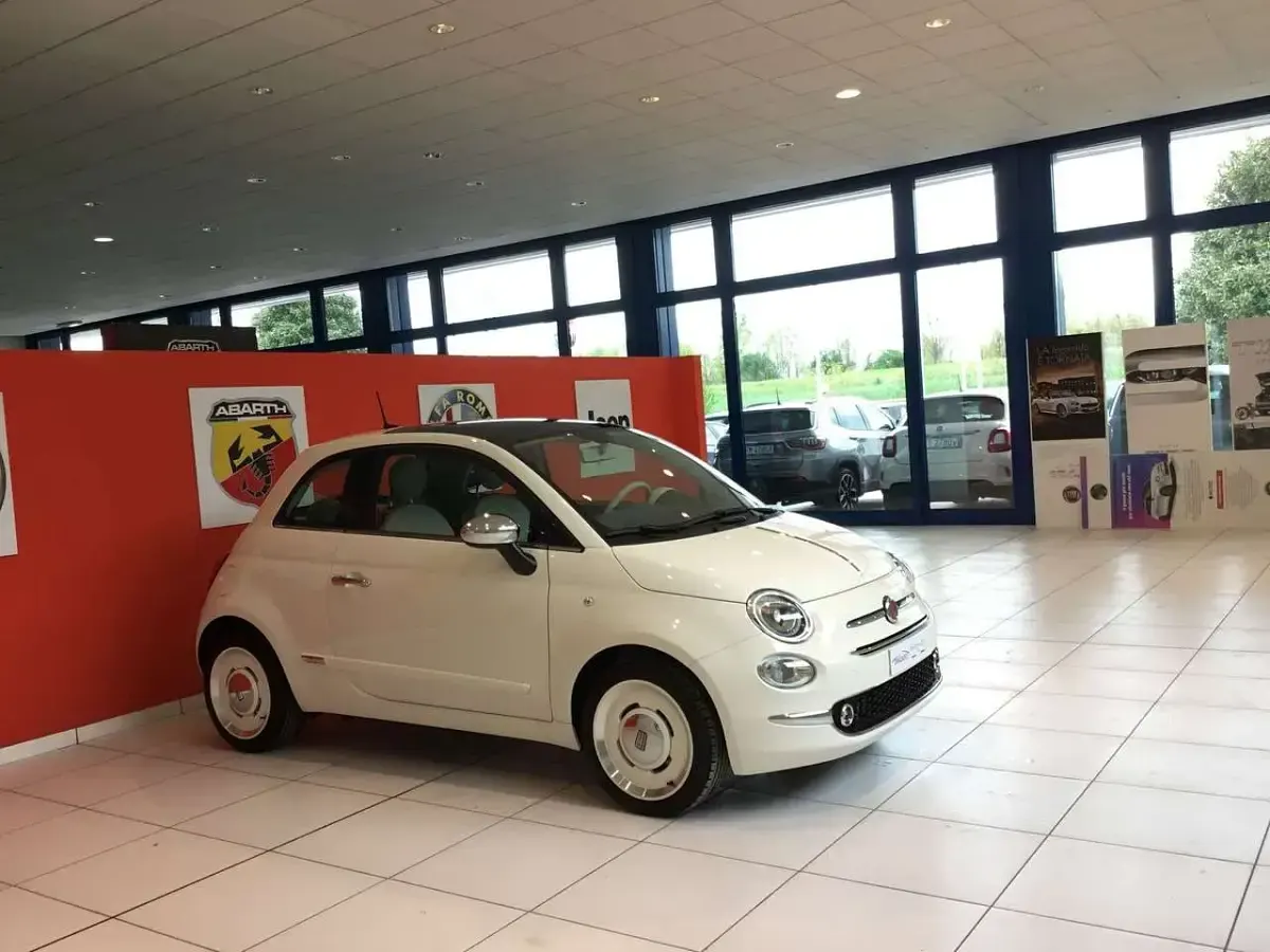 Usata Fiat 500 95 CV (69 kW) 2018 Bianco Utilitaria