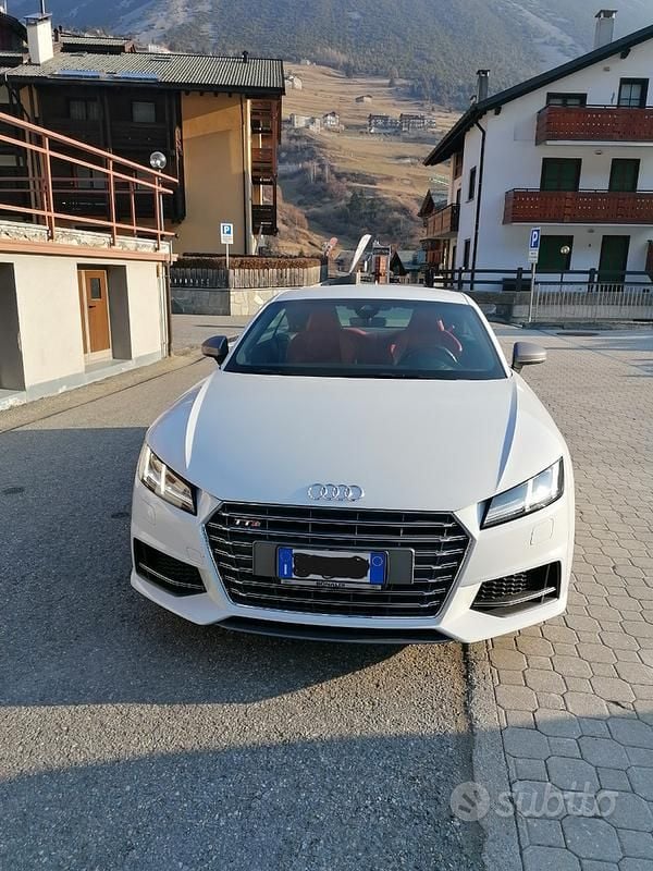 Usata Audi TTS 310 CV (228 kW) 2017 Bianco Coupé