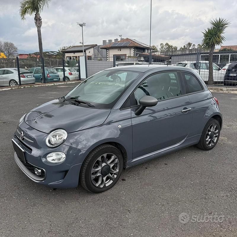 Usata Fiat 500S 95 CV (69 kW) 2018 Grigio Utilitaria