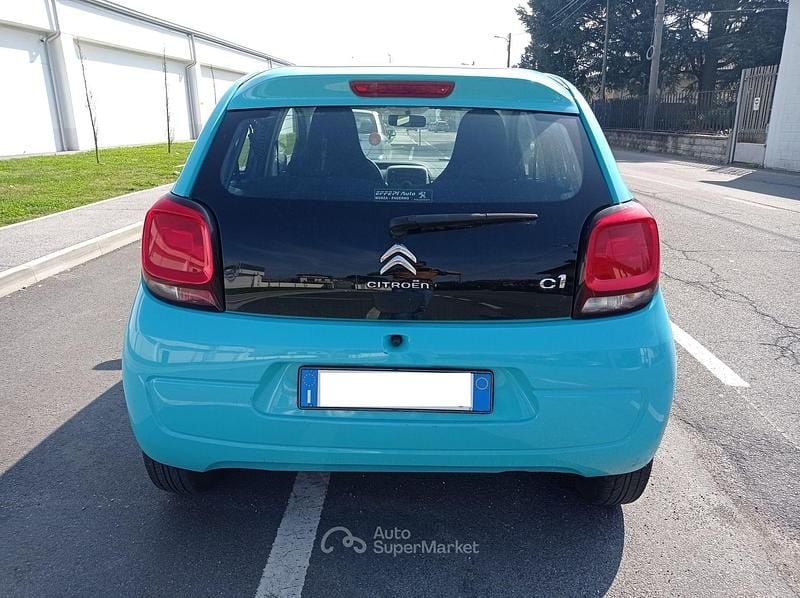 Usata Citroën C1 69 CV (50 kW) 2017 Blu Utilitaria