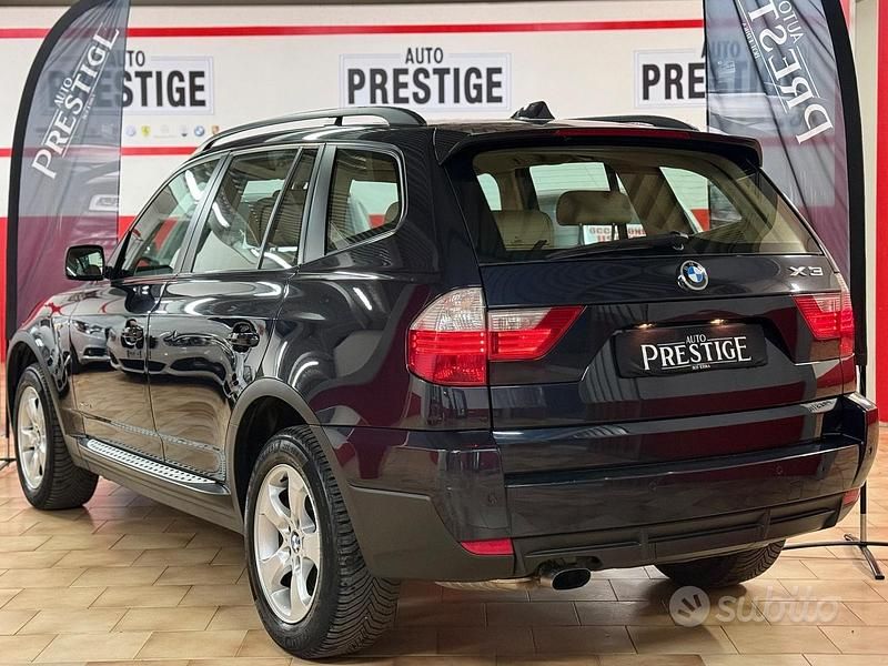 Usata BMW X3 177 CV (130 kW) 2009 Blu/azzurro SUV