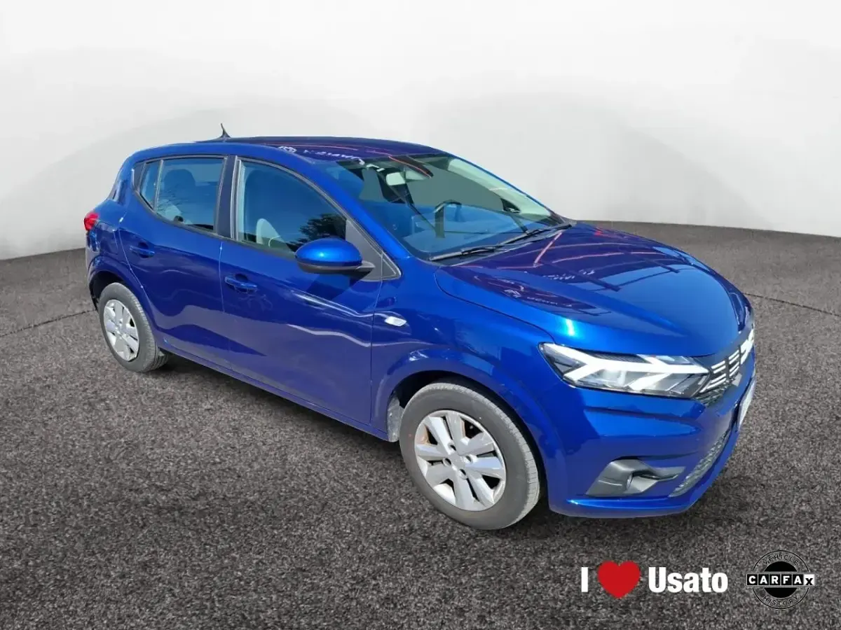 Usata Dacia Sandero Comfort 92 CV (67 kW) 2023 Blu Utilitaria