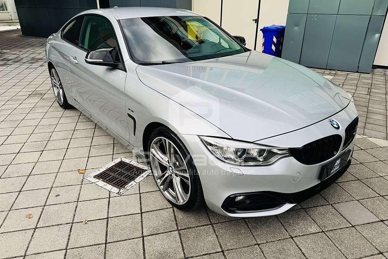 Usata BMW 420 Sport Line 184 CV (135 kW) 2015 Grigio Coupé