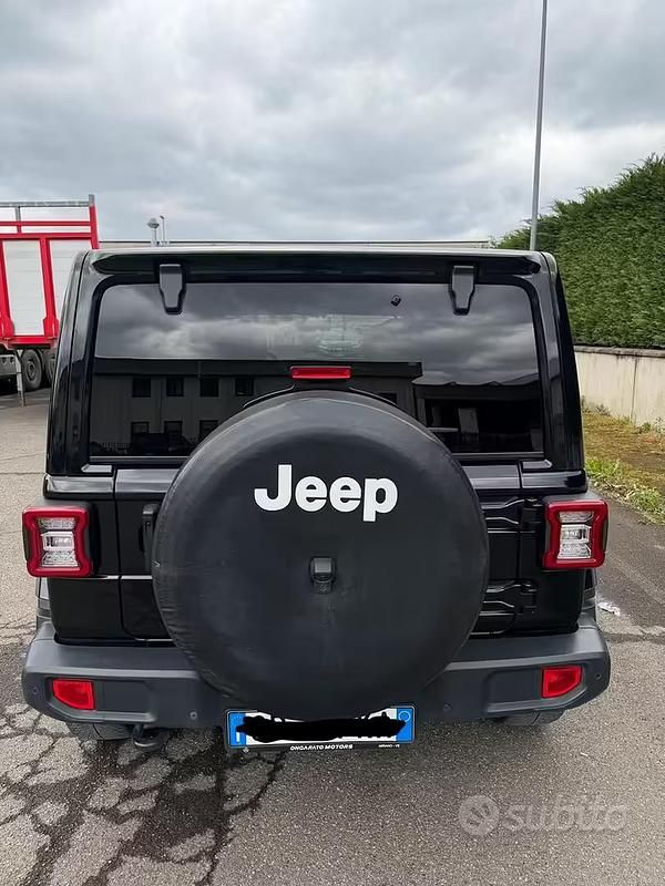 Usata Jeep Wrangler Sahara 2021 Nero SUV