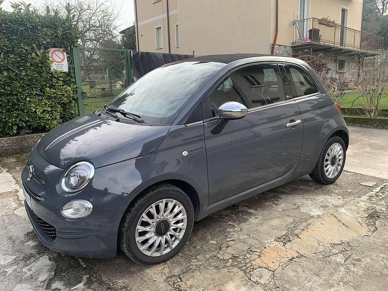 Usata Fiat 500C Lounge 69 CV (50 kW) 2020 Grigio Cabrio
