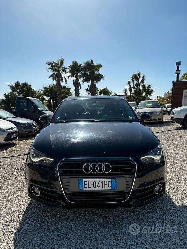 Usata Audi A1 Ambition 105 CV (77 kW) 2012 Nero Utilitaria