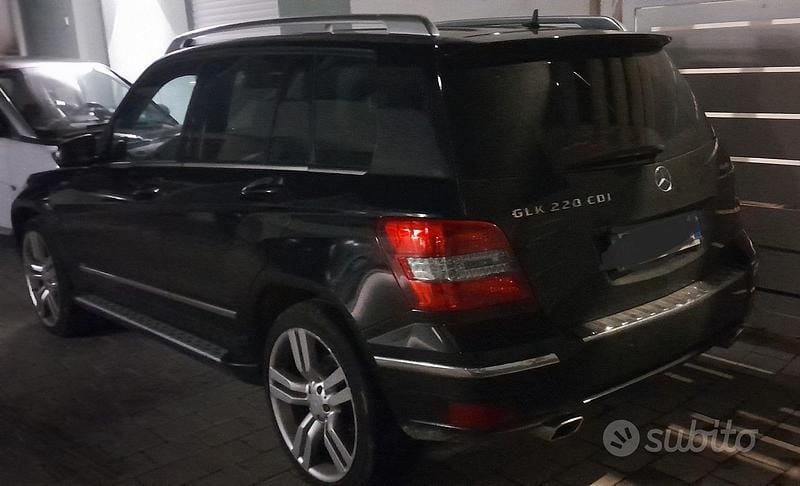 Usata Mercedes GLK220 2009 Nero SUV