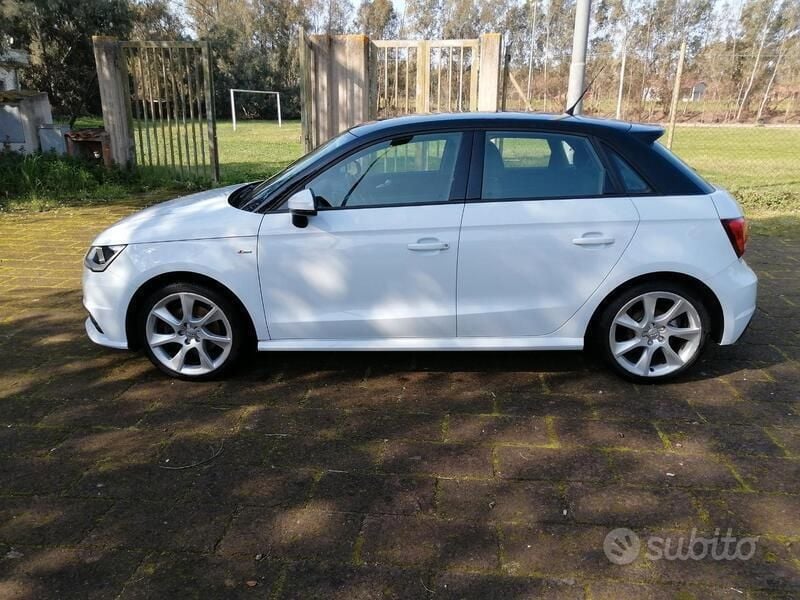 Usata Audi A1 116 CV (85 kW) 2016 Bianco Utilitaria