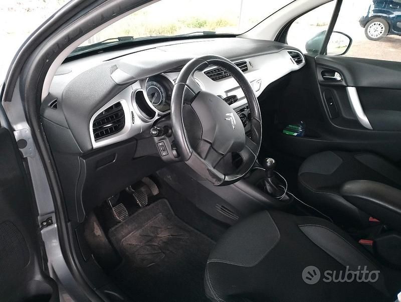 Usata Citroën C3 60 CV (44 kW) 2012 Grigio Utilitaria