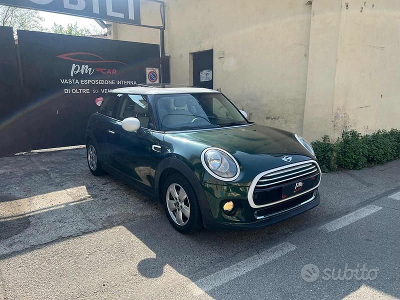 Usata Mini Cooper D 116 CV (85 kW) 2014 Verde Utilitaria