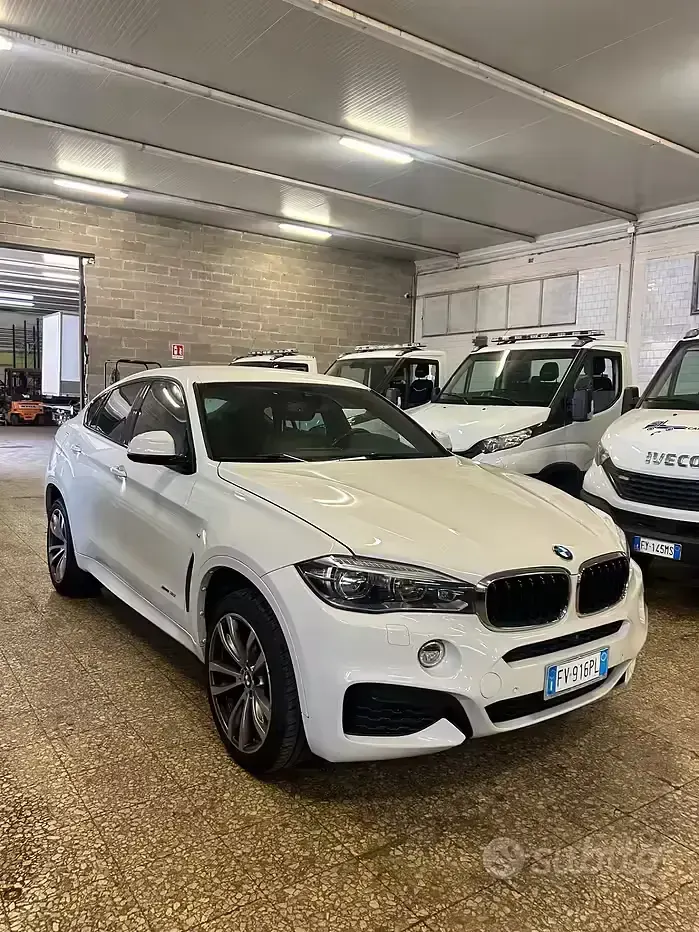Usata BMW X6 M Sport 258 CV (189 kW) 2019 Bianco SUV