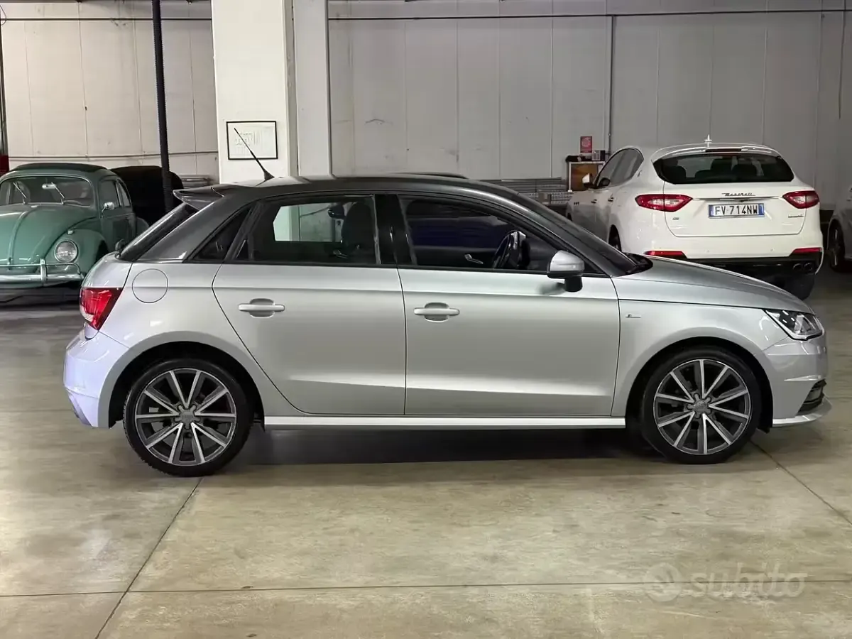 Usata Audi A1 Sport 90 CV (66 kW) 2018 Nero Berlina