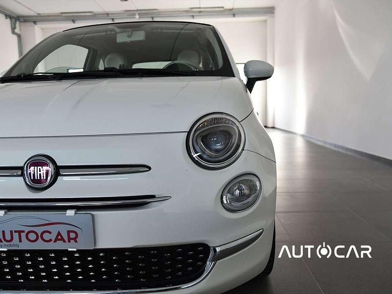 Usata Fiat 500C Lounge 69 CV (50 kW) 2019 Bianco Cabrio