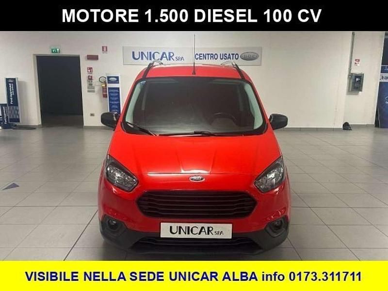 Usata Ford Transit Trend 101 CV (74 kW) 2021 Rosso Furgone