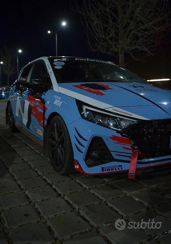 Usata Hyundai i20 N Performance 204 CV (150 kW) 2022 Blu Utilitaria