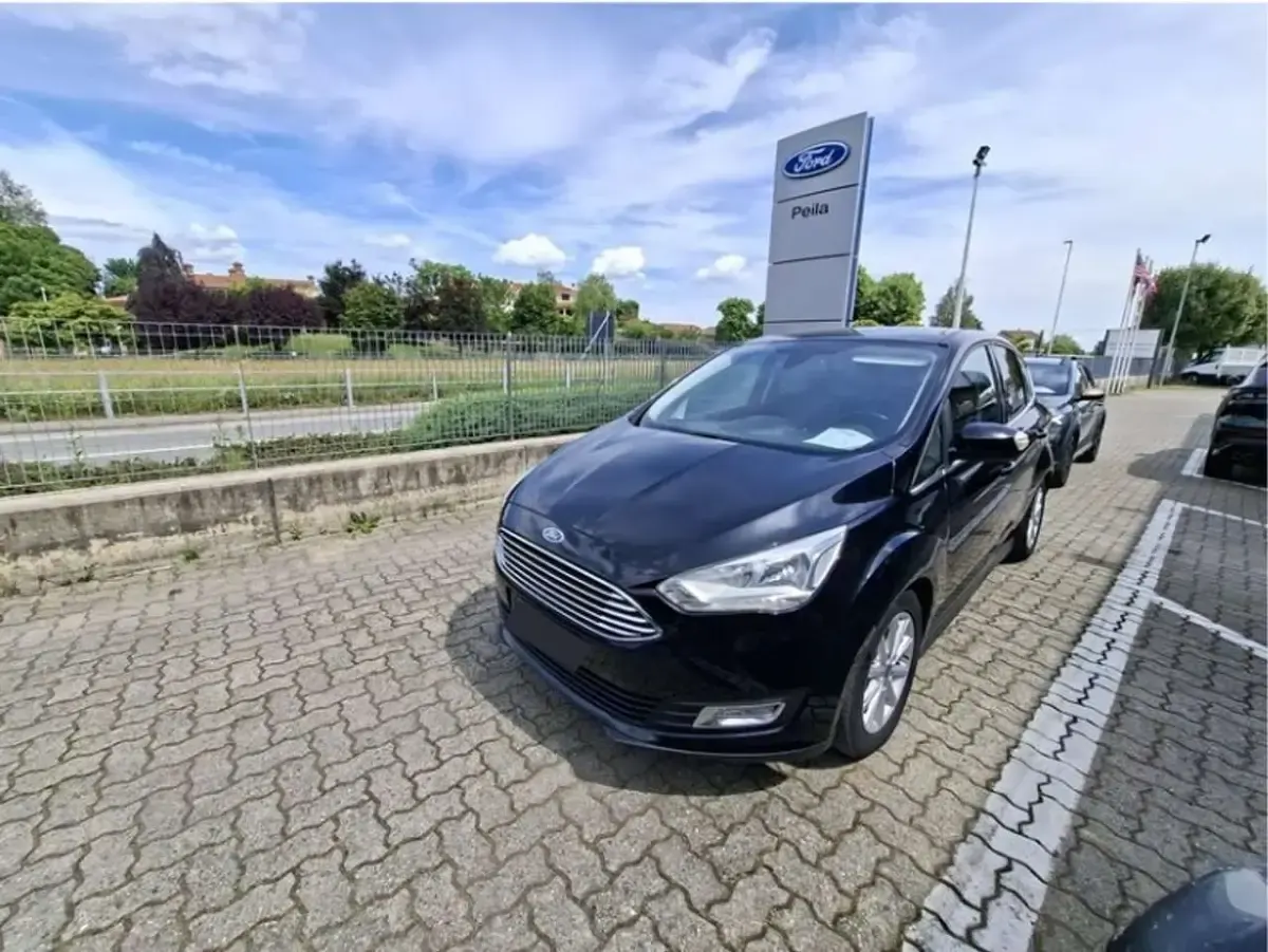 Usata Ford C-MAX Titanium 120 CV (88 kW) 2019 Nero Monovolume