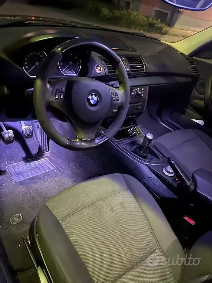 Usata BMW 116 2007 Nero Utilitaria