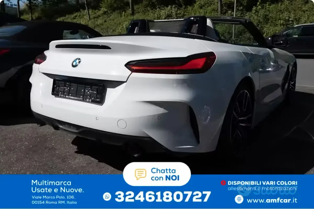Usata BMW Z4 M Sport 197 CV (144 kW) 2022 Bianco Cabrio