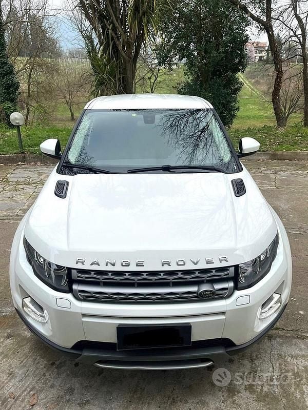 Usata Land Rover Range Rover evoque Dynamic 190 CV (139 kW) 2014 Bianco SUV