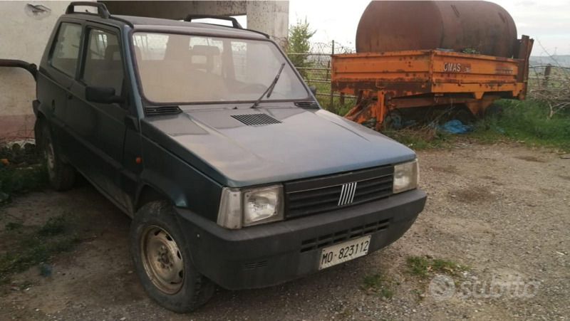 Usata Fiat Panda 1988 Grigio Utilitaria