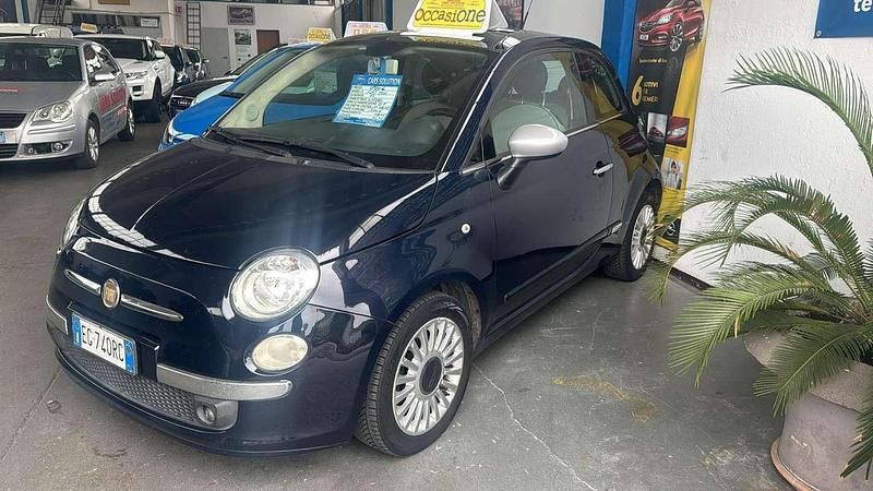 Usata Fiat 500 95 CV (69 kW) 2011 Blu/azzurro Utilitaria