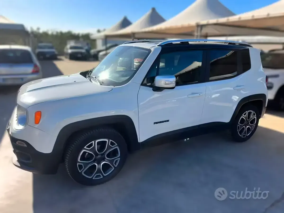 Usata Jeep Renegade Limited 120 CV (88 kW) 2015 Bianco SUV