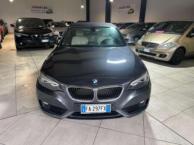 Grigio Usata 2015 BMW 220 M Sport Cabrio | 10.950 € (Super prezzo) - Immagine 1/4