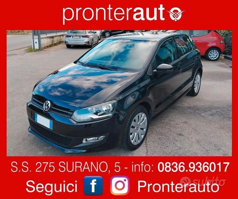 Usata VW Polo Comfortline 75 CV (55 kW) 2012 Nero Utilitaria