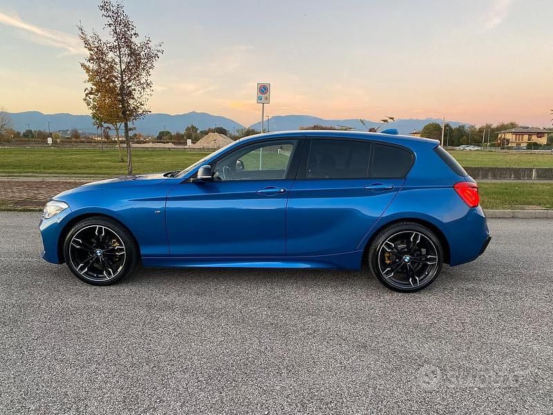 Usata BMW 118 M Sport 150 CV (110 kW) 2017 Blu Utilitaria