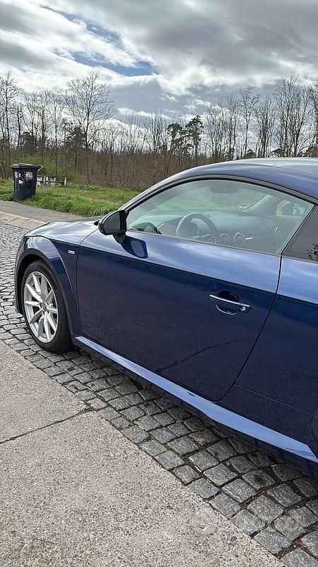 Usata Audi TT S-Line 230 CV (169 kW) 2017 Blu Coupé