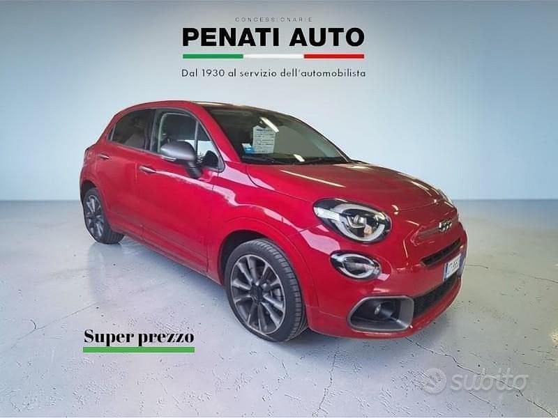 Usata Fiat 500X Sport 131 CV (96 kW) 2024 Rosso SUV
